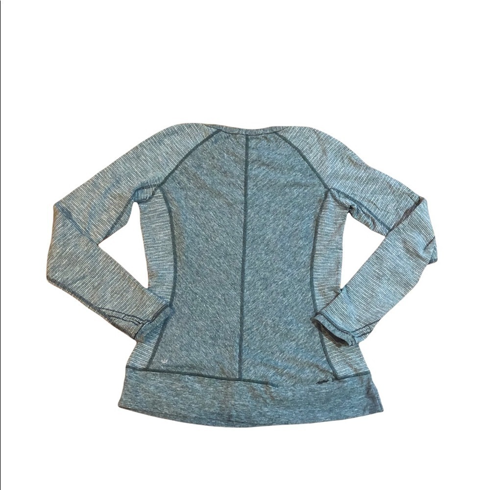 Lululemon zip back pack top long sleeve women’s